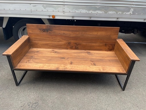 アイアン ウッド　ソファ （2人掛け）