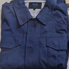 空調作業服サイズL・中古美品の画像