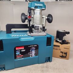 【引取限定】【中古美品】マキタ　18V充電式トリマー　RT51D...