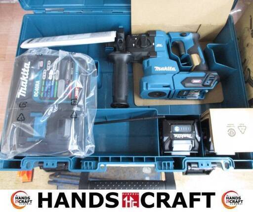 マキタ makita HR010GRDX ハンマドリル 未使用品 フルセット バッテリ40V 2.5Ah二個/充電器付き 【ハンズクラフト宜野湾店】