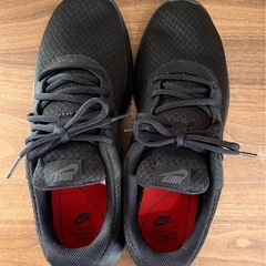 先約あり　NIKE タンジュン　オールブラック　27cm