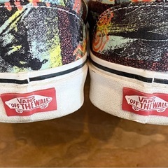 VANS スリッポン ポップアート柄　27cmの画像