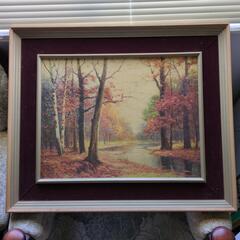 額入り油絵