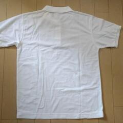新品 United Athle メンズ 白半袖ポロシャツ Lの画像