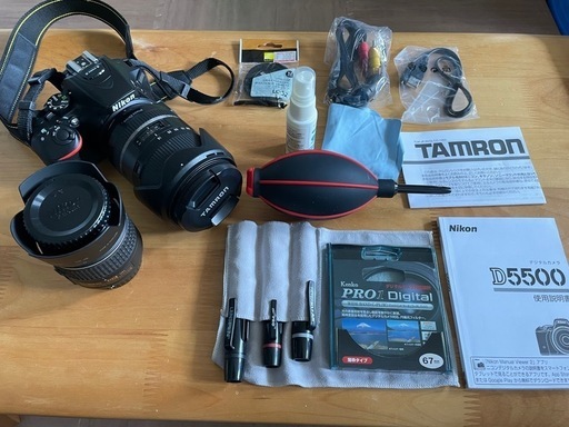 【値下げしました！】D5300レンズキット、高倍率レンズ付属