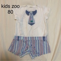Kid’s zoo 半袖ロンパース　80 cmの画像