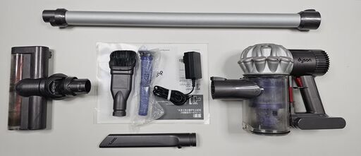 【現状渡し】Dyson Digital Slim サイクロン式掃除機 DC62＜電池及びフィルター新品同様・ダストカップ割れあり＞