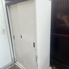 スチール製物置の画像
