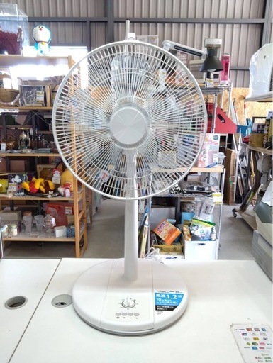● 山善 ハイリビング扇 最大高 105cm 扇風機 YHT-CK351 35cm 5枚羽根 ホワイト 2019年製 動作確認済 美品 ①
