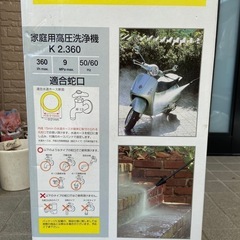 KARCHER　ケルヒャー　K2.360　高圧洗浄機　新品未開封の画像