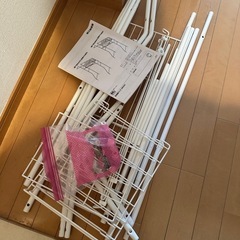 ニトリ洗濯機ラック (DK003 ホワイト)の画像