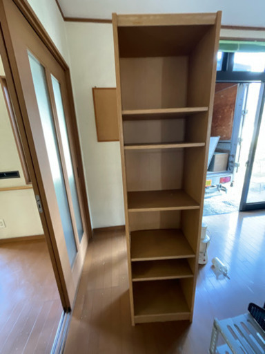 カラーボックス　本棚
