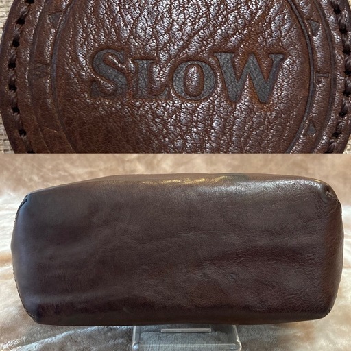 廃番SLOWスロウ ワンショルダーレザートートバッグbag かばん カバン 鞄