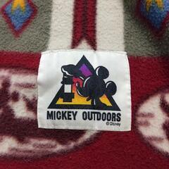 ディズニー　ミッキー　アウトドア　毛布　ブランケットの画像