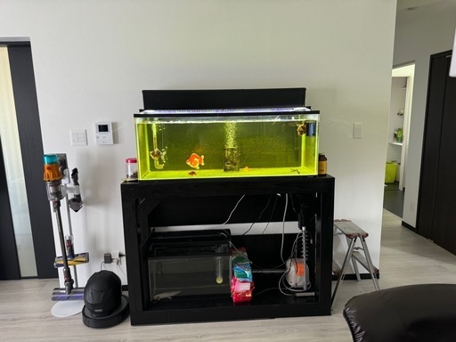 120センチ水槽2台小物