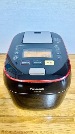 Panasonic SR-SPA106 スチーム＆可変圧力IHジャー炊飯器 5.5合炊き
