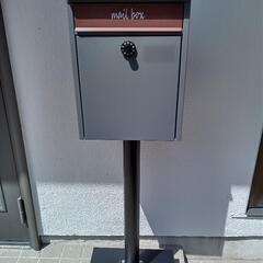 屋外設置型郵便ポスト鉄製おしゃれ