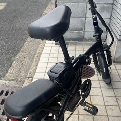 フル電動自転車 中古  新品タイヤ、チューブ付き