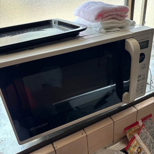 【お譲り決まりました】SHARP 電子レンジ　RE-CE8-KW