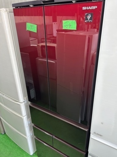 早い者勝ち大セール‼️‼️＋ご来店時、ガンお値引き‼️SHARP(シャープ) 2022年製457L 6ドア冷蔵庫?