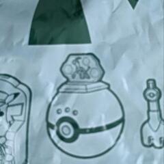 ポケットモンスターのハッピーセットのおもちゃの画像
