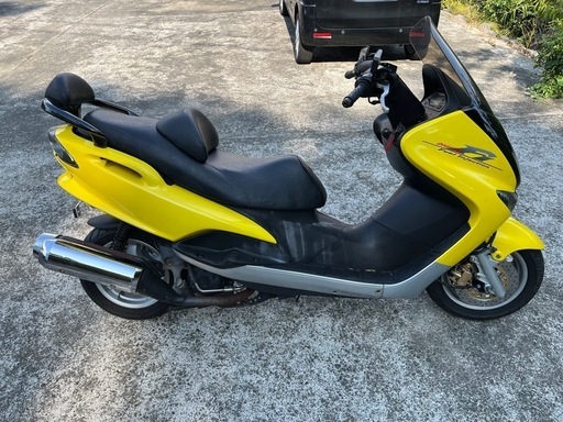 美車　低走行　マジェスティ125 コマジェ125 イエロー　原付　2種　通勤通学