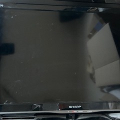 SHARP AQUOS 2015年製 LC-24K20 画面割れ