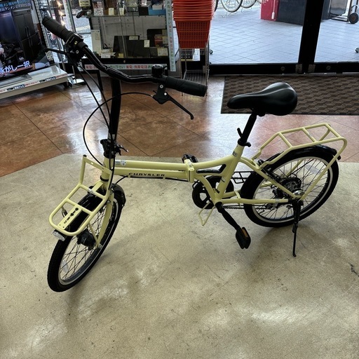 ?極美品?定価33,000円　CHRYSLER クライスラー 20インチ 折り畳み自転車?1055