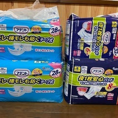 介護用オムツM×3 &　尿とりパット×3＋バラ30個