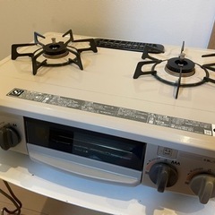 リンナイ ガスコンロ LPガス  [2口 / グリル付き/56c...