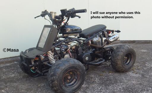 custom mini　quad atv　四輪バギー　