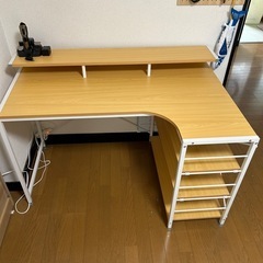 【お話し中】事務用机❗️ほぼ未使用‼️🤣