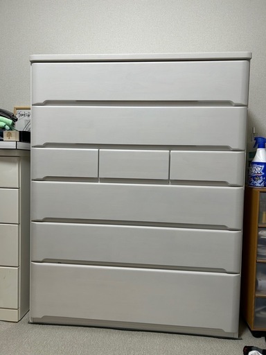 【ニトリ】タンス ホワイト