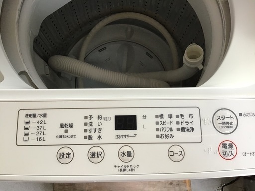 ●販売終了●4.5k洗濯機　YAMADA    2022年製　中古品