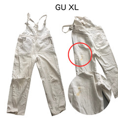 GUサロペット・ワイドジーンズなどXL〜