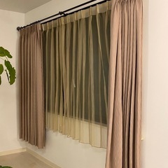 Happy Day Curtain ハッピーデーカーテン　腰高窓...