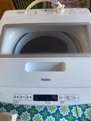 ハイアール　全自動電気洗濯機　JW-H100A   45000→38000円