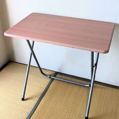 ナカバヤシ　折り畳みテーブル　デスクにも　美品！の画像
