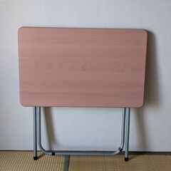 ナカバヤシ　折り畳みテーブル　デスクにも　美品！の画像