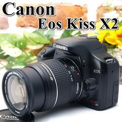 【全国送料無料】Canon EOS Kiss X2✨ ショット数...