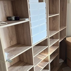 カラーボックス　ワイド&３段
