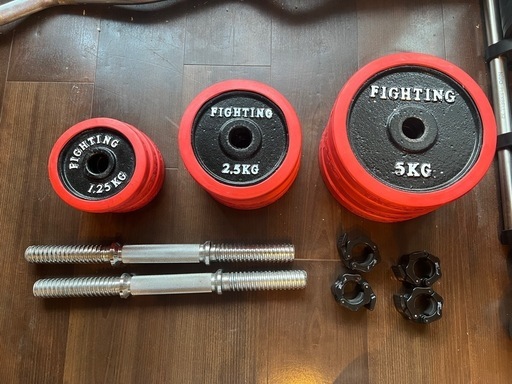 FIGHTING ROADダンベル&EZバー　セット