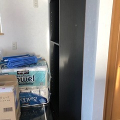 本棚　黒の画像