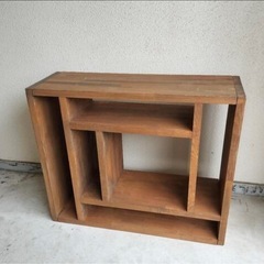 無垢材　オープンシェルフ　棚　シェルフ　家具 収納家具 キャビネット