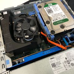 Dell Precision Tower 3420 Core i7 8GB SSD256GB+HDD3TB Windows11Pro Microsoft Officeインストールの画像
