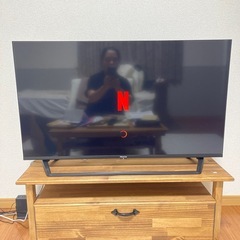 ハイセンス　テレビ40インチ（ネットフリックスやYouTube接続できます）