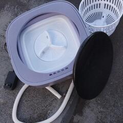 【値下げ】折りたたみコンパクトミニ洗濯機の画像