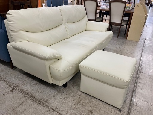 【愛品館 江戸川店 ソファ】 NITORI（ニトリ）Nシールド ワイド2Pソファ ID:156-019815-007