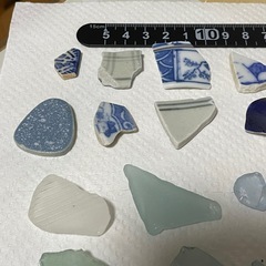 シーグラス、貝殻など。ハンドメイドにいかがでしょうか？の画像