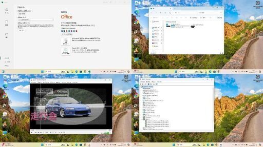  No.19 ? オフィス2021付き！  Core i3 6100U  メモリ8GB  新品SSD 256GB NEC VersaP